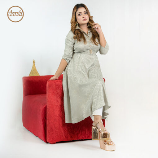 Regular Fit Multicolor 1pc Kurti (MK09)