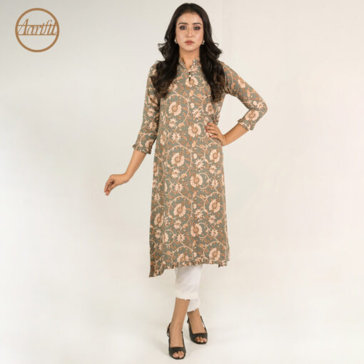 Regular Fit Multicolor 2pc Kurti (M2K01)