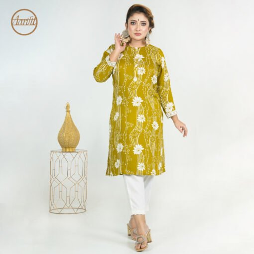 Regular Fit Multicolor 2pc Kurti (M2K21)