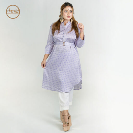 Regular Fit Multicolor 1pc Kurti (MK10)